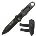CRKT A.G. Russel Sting One Black Boot Knife Plain Edge Zytel Sheath